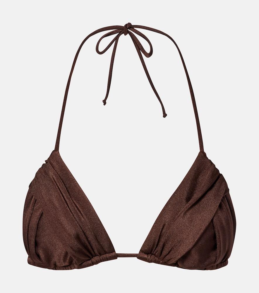 bananhot jasmin gathered bikini top