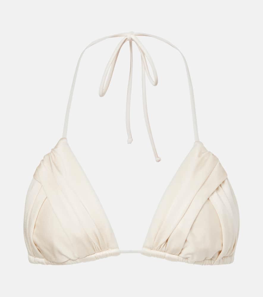 bananhot jasmin ruched triangle bikini top