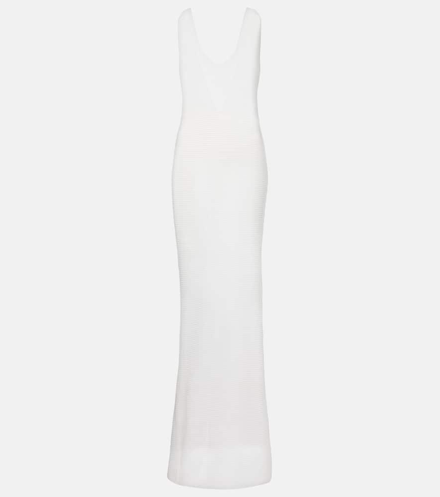 bananhot lamé maxi dress