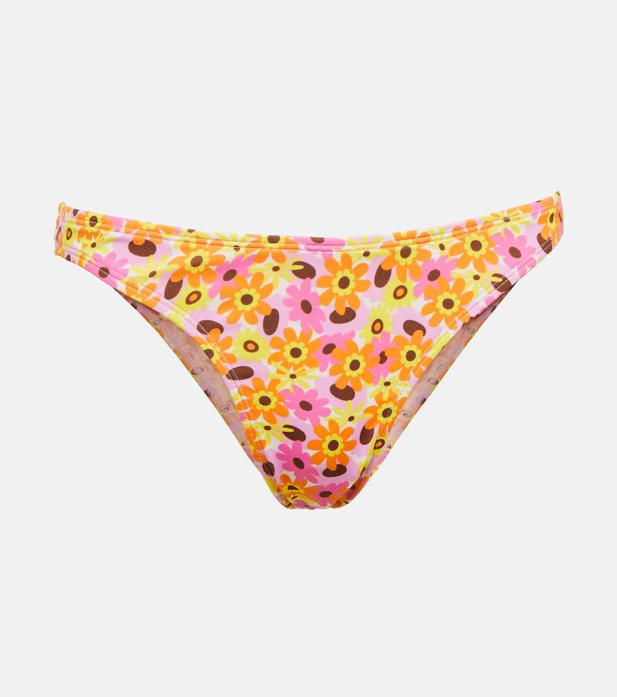 bananhot lenny floral bikini bottoms