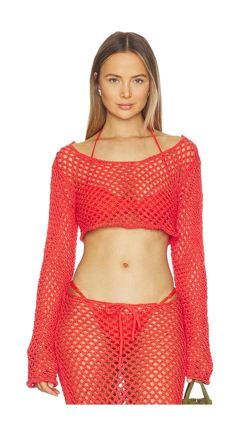 bananhot magen shirt in red.