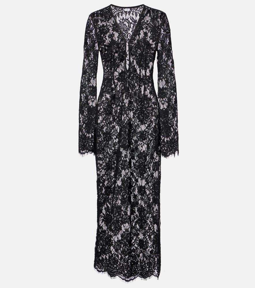 bananhot millie cotton lace maxi dress