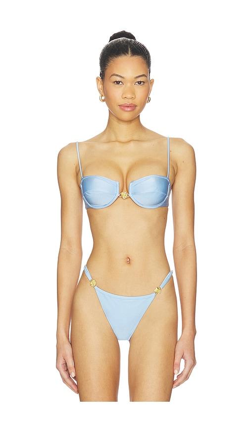 bananhot prima top in blue.