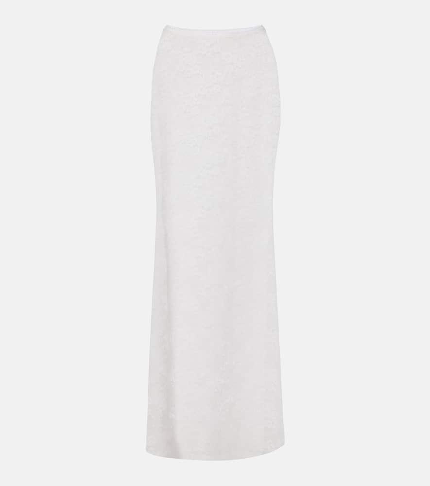 bananhot rona lace maxi skirt