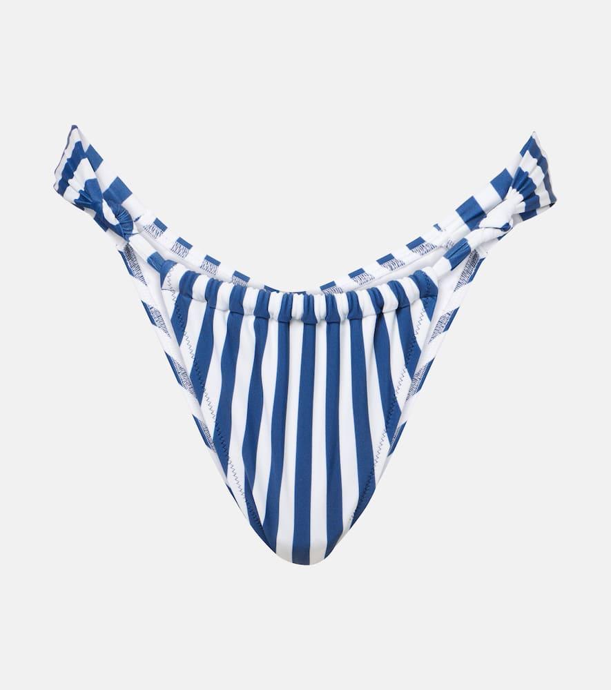 bananhot rose striped bikini bottoms