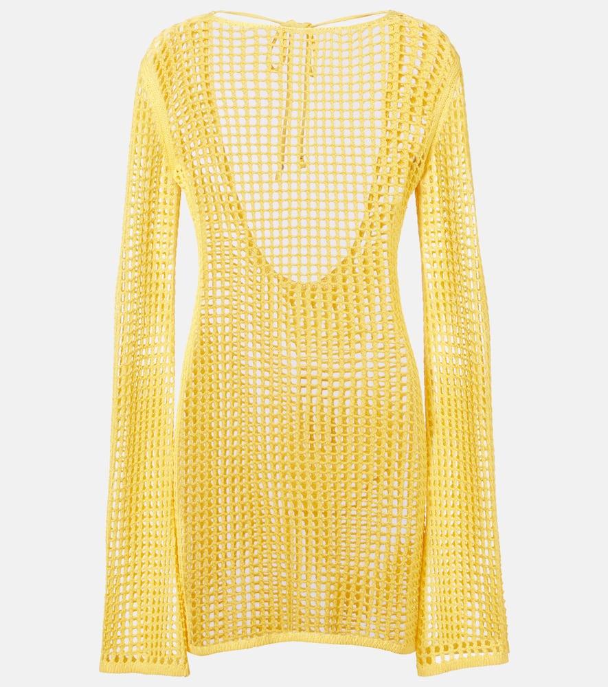 bananhot serena crochet minidress