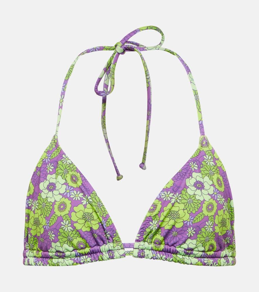 bananhot seychelle floral bikini top