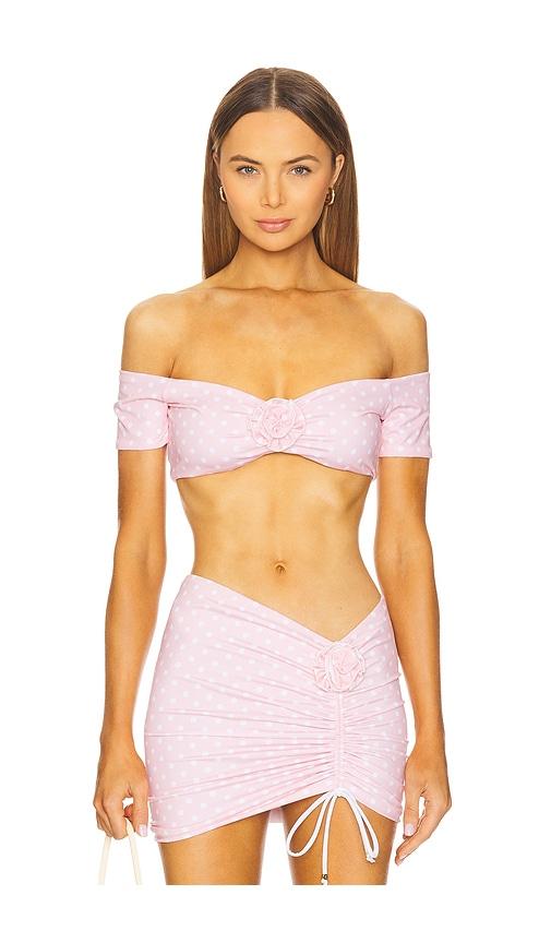bananhot stefan top in pink.