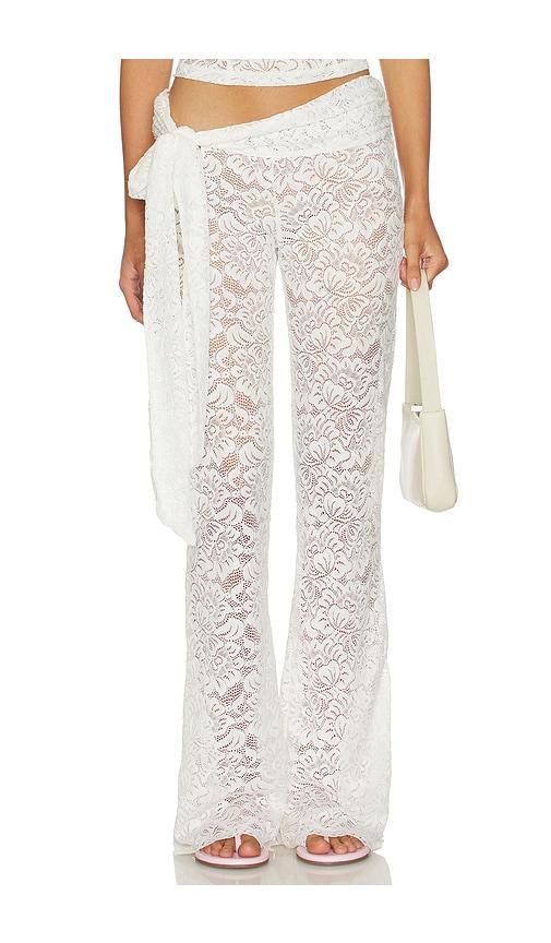 bananhot vecna pants in white.