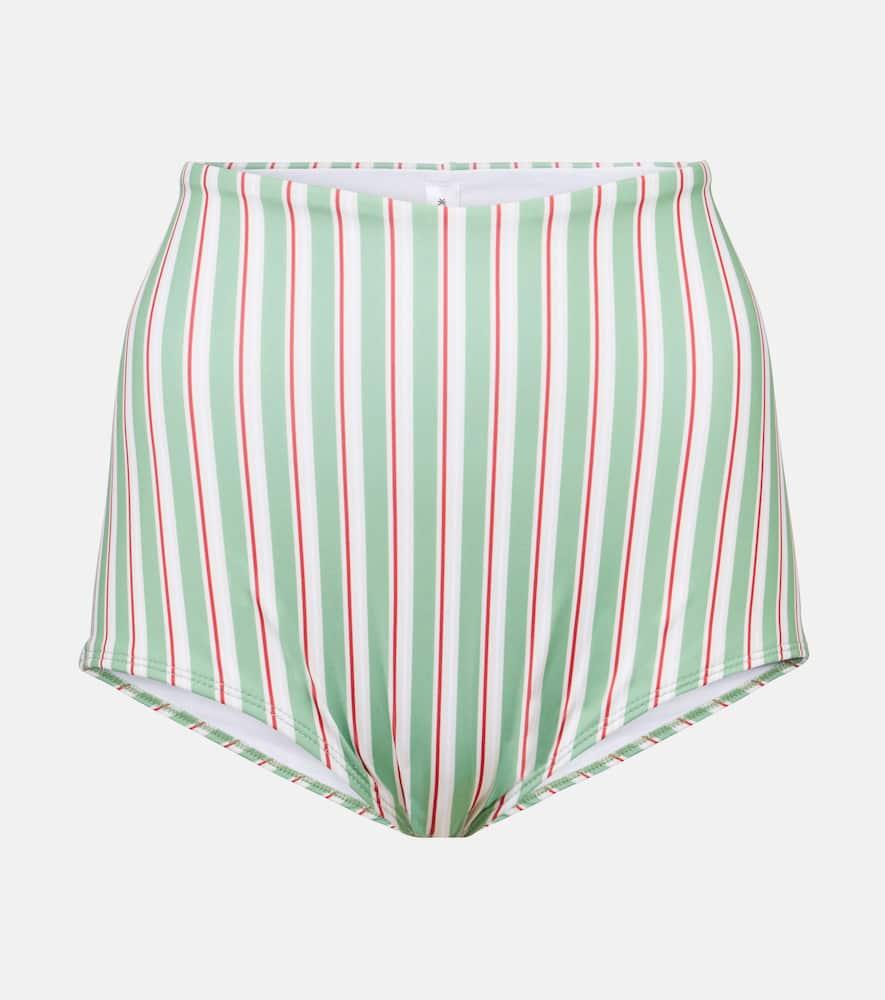 bananhot yuri striped bikini bottoms