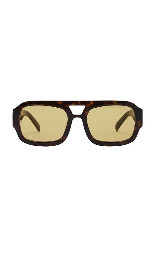 banbe the suki sunglasses in chocolate.