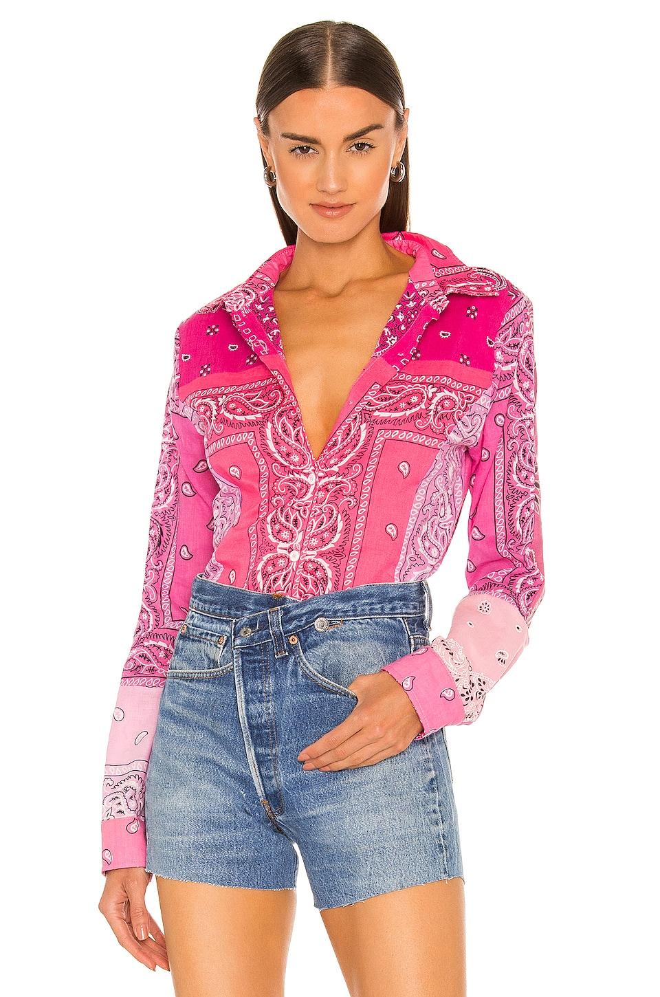 bandana blouse