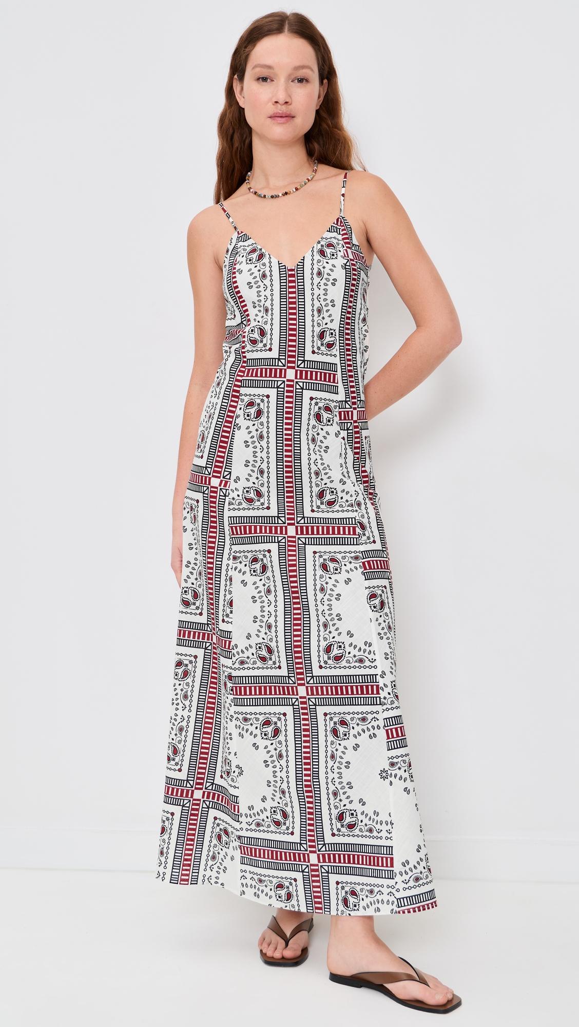 bandana maxi dress