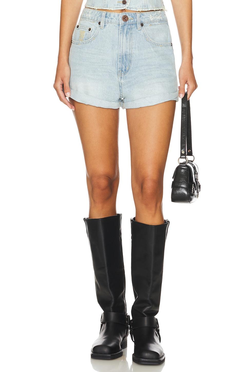 bandits high waist denim short