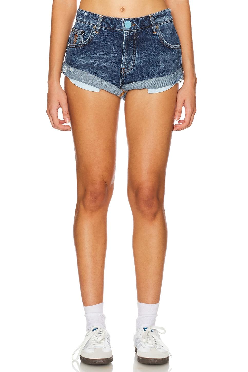 bandits low waist denim short