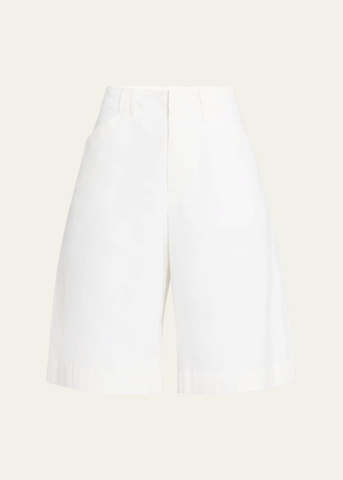 banks linen shorts