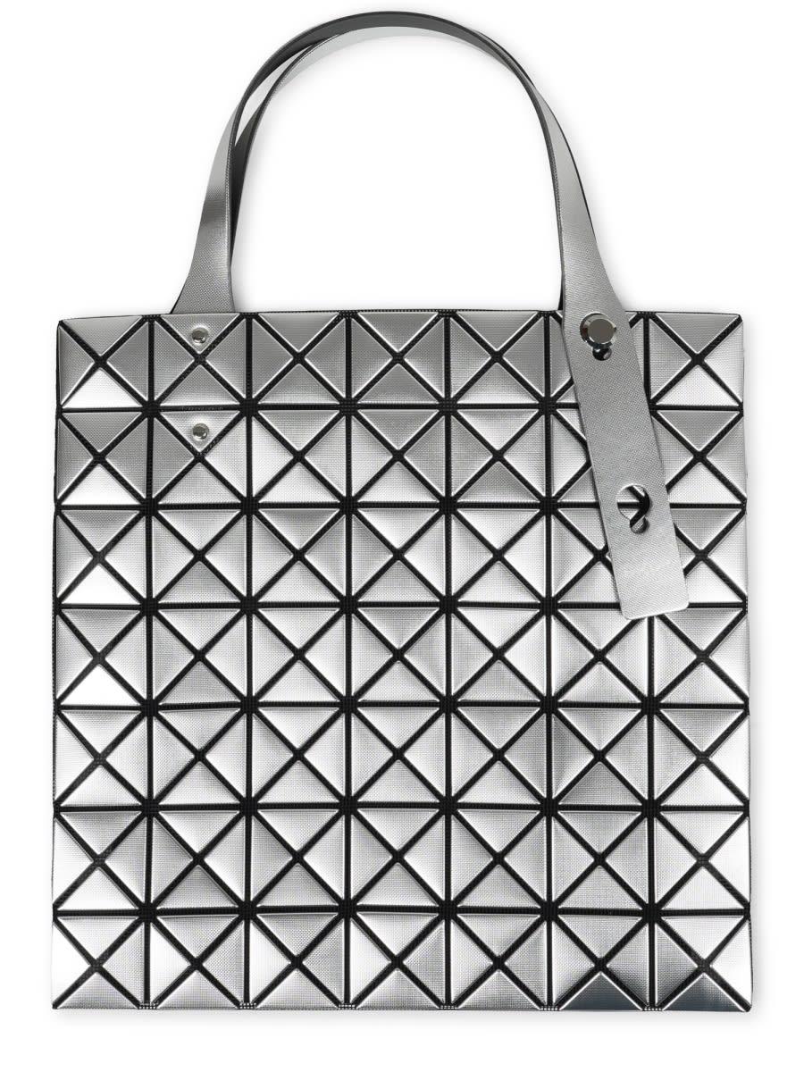 bao bao issey miyake platinum tote bag