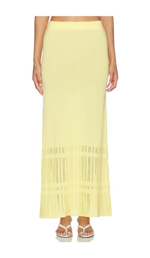 baobab corsica skirt in yellow.