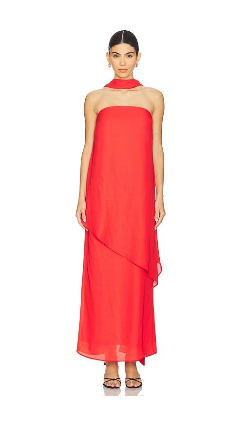 baobab el dress in red.