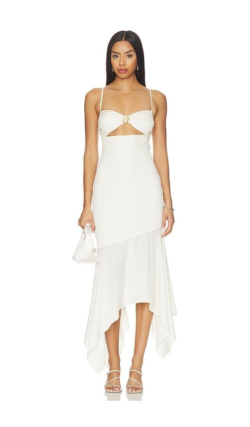 baobab josefina maxi dress in white.