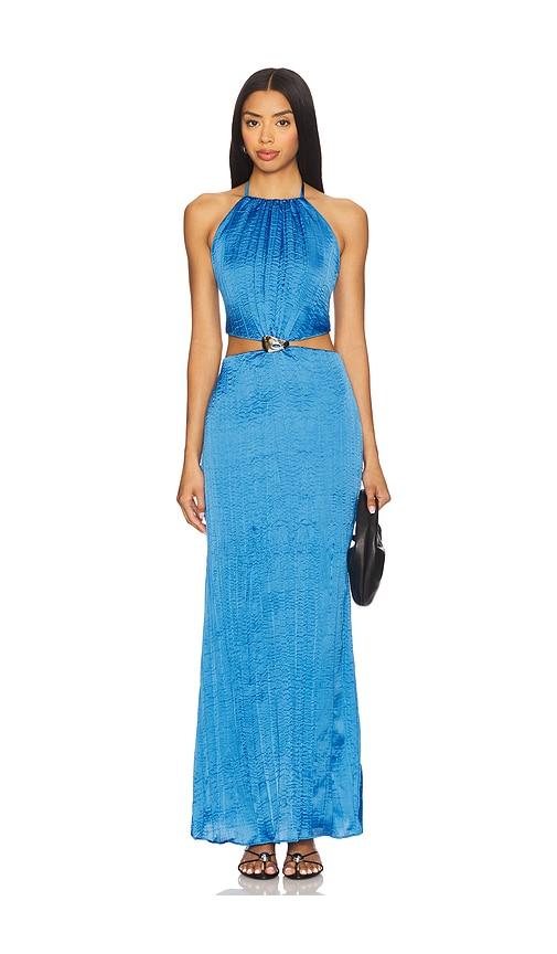 baobab lexi dress in blue.