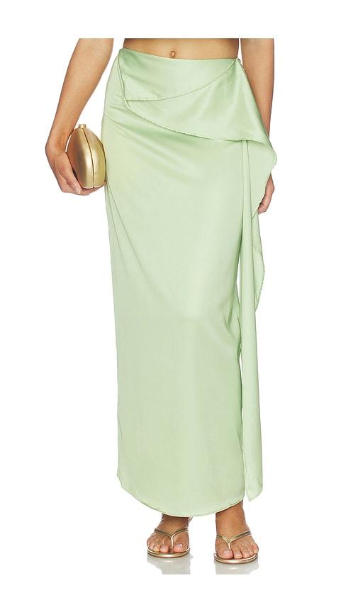 baobab lorena skirt in green.