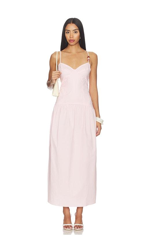 baobab simona maxi dress in pink.
