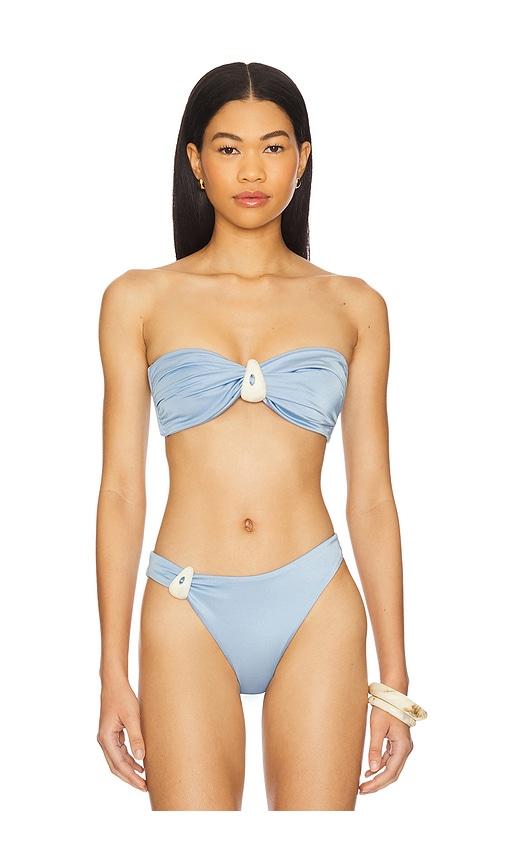 baobab vera top in blue.