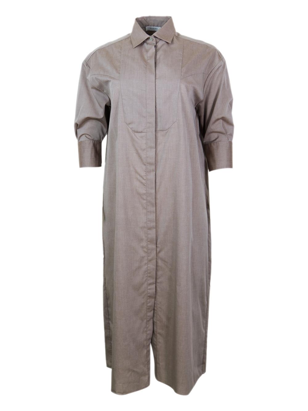 barba napoli dresses brown 100co - women