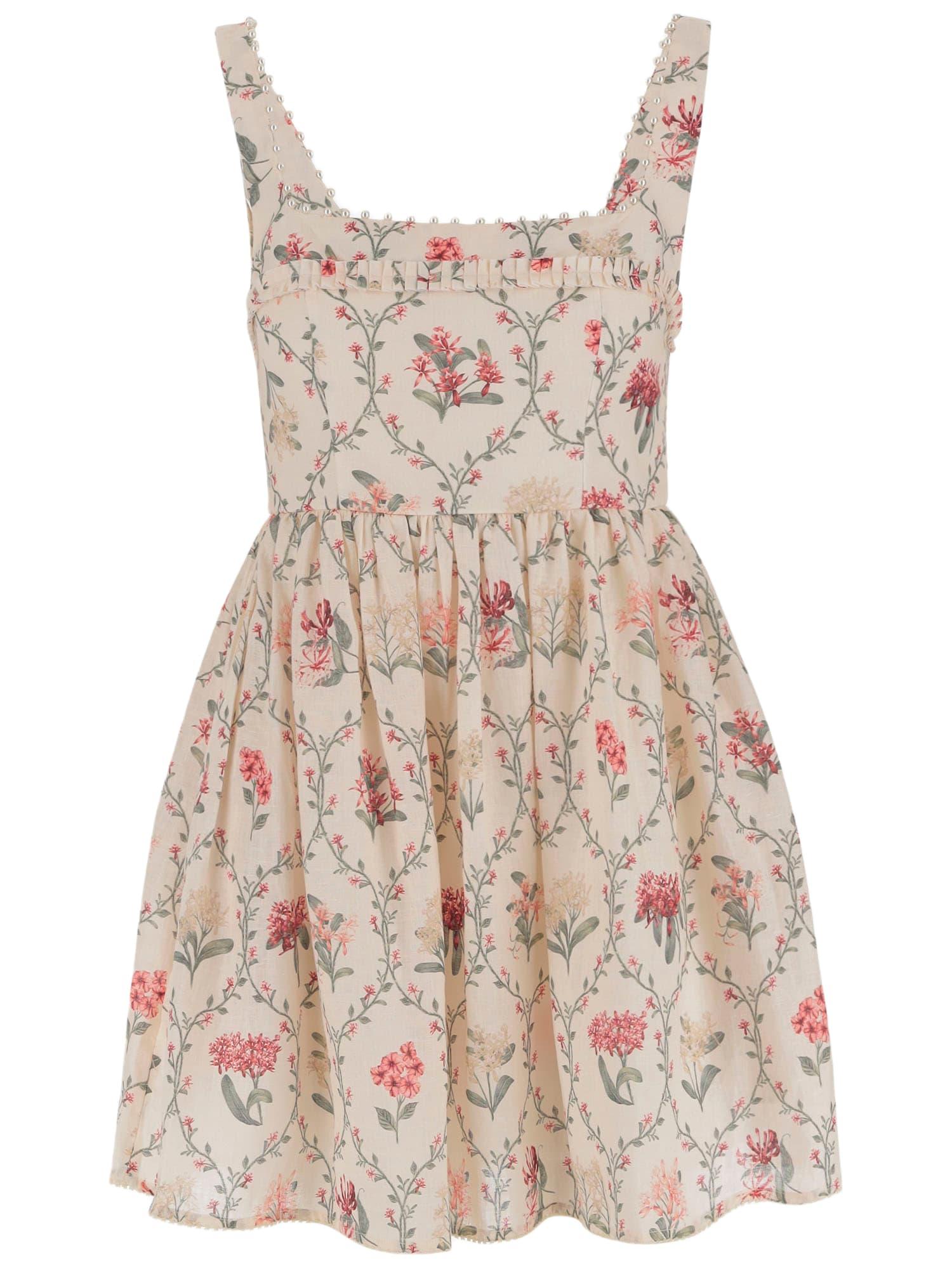 barbara mini orquidea dress