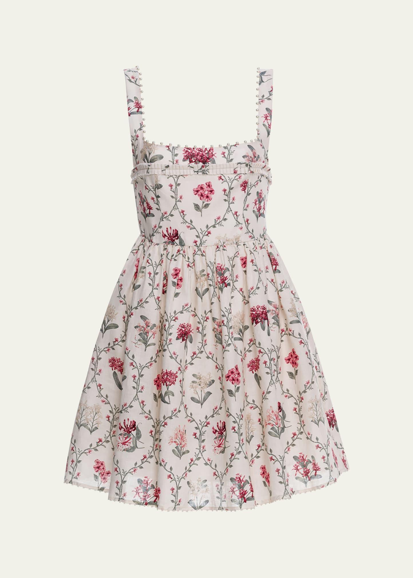 barbara orquidea mini dress