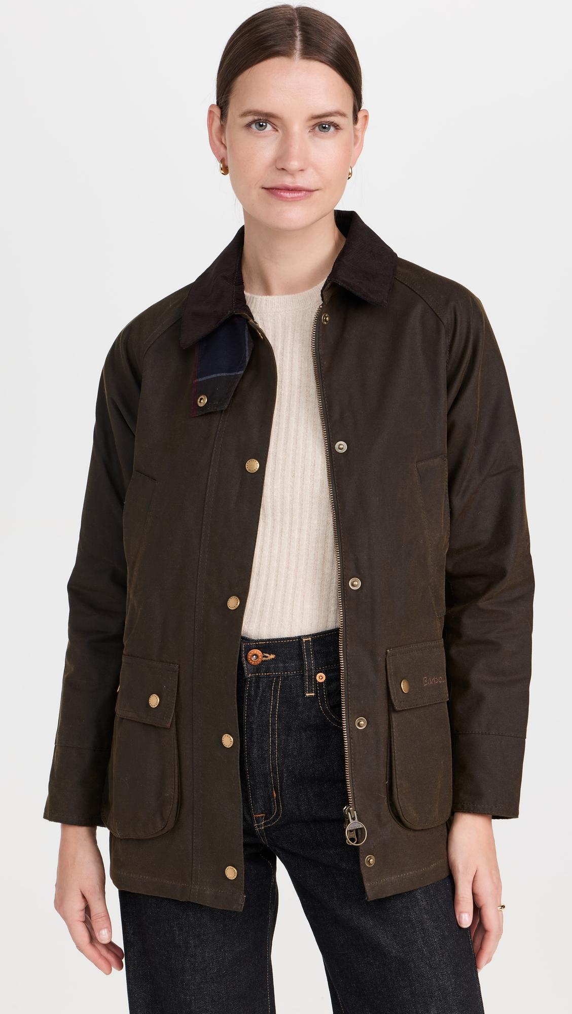 barbour acorn wax jacket
