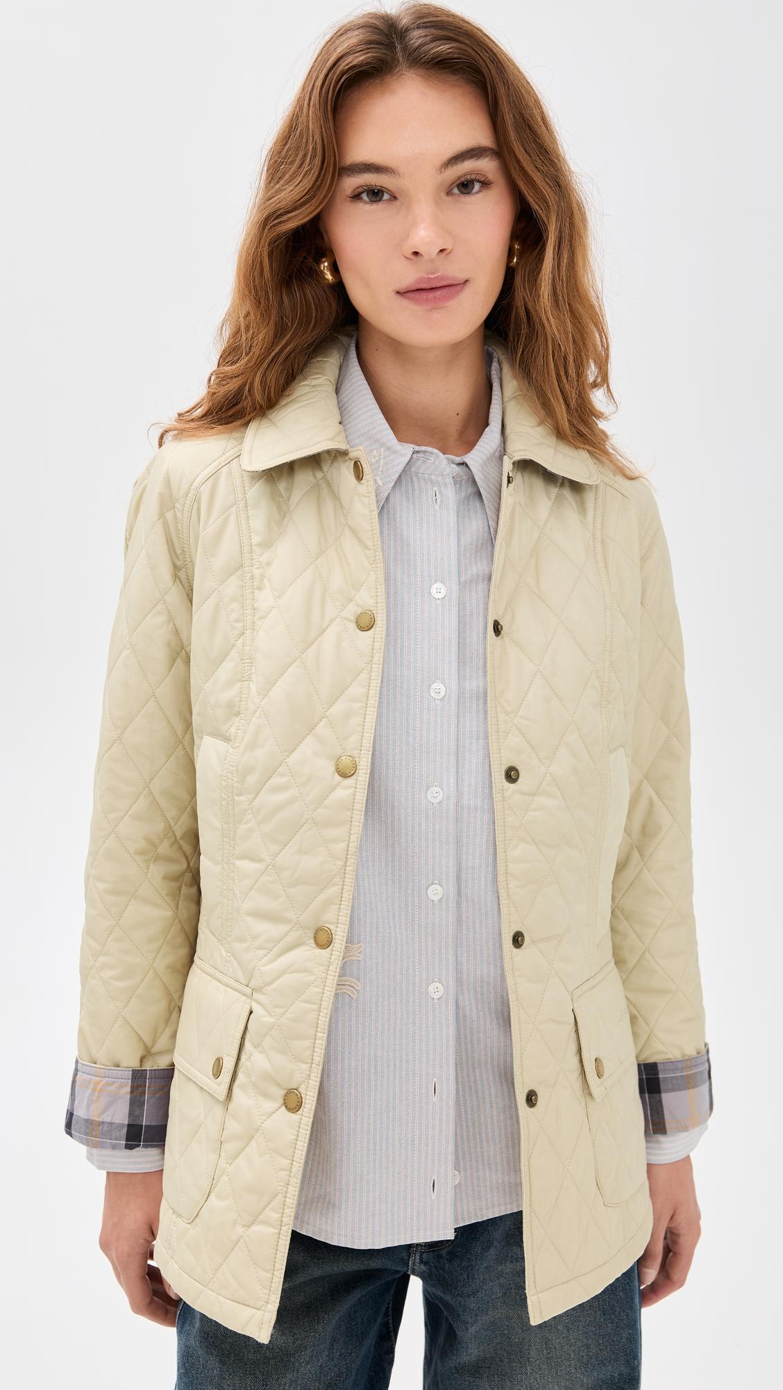 barbour beadnell quilt barn jacket