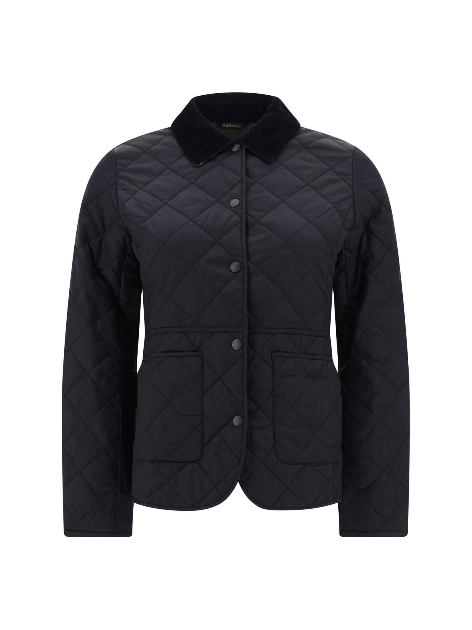 barbour deveron quilt jacket