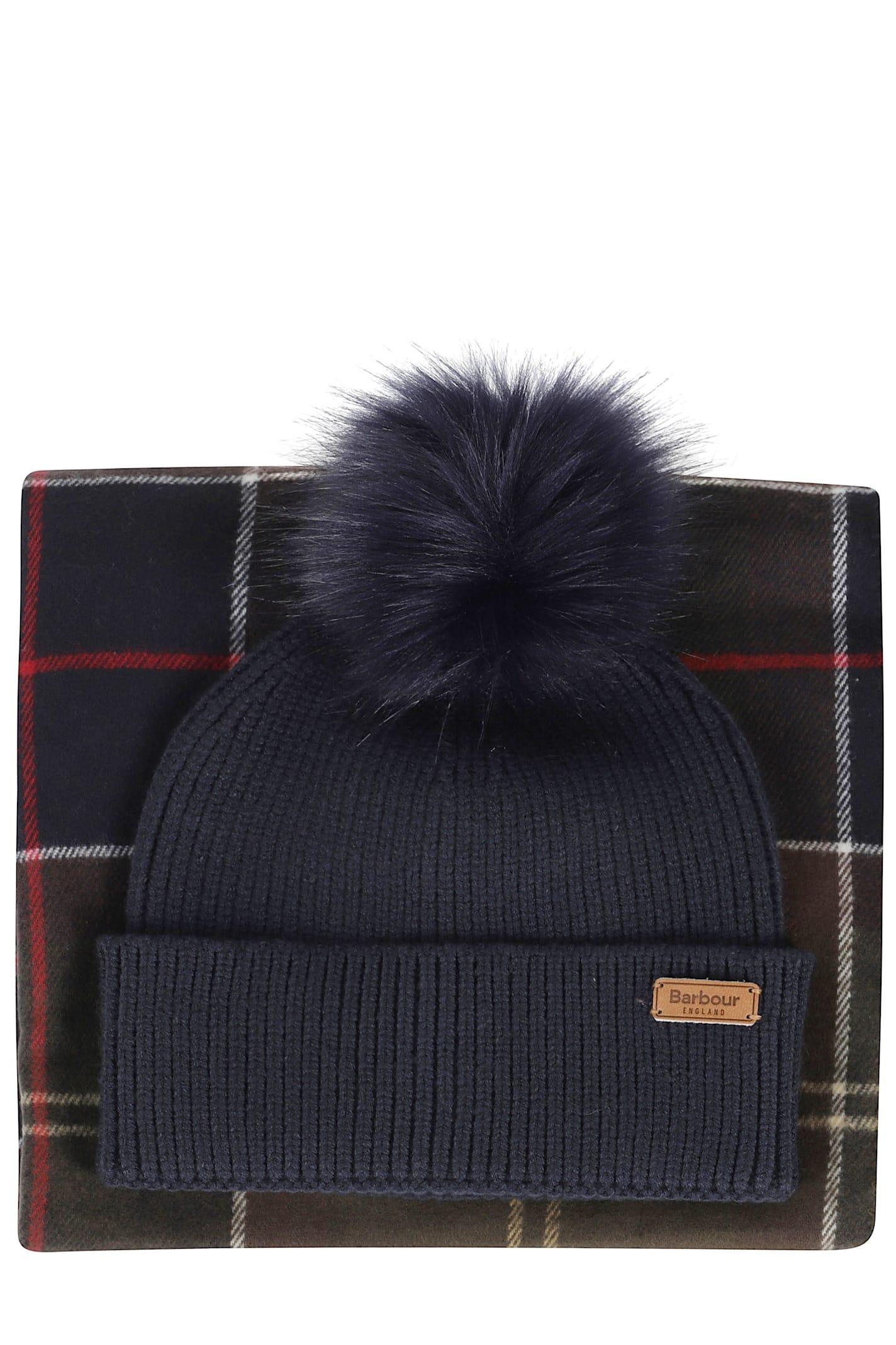 barbour dover beanie scarf