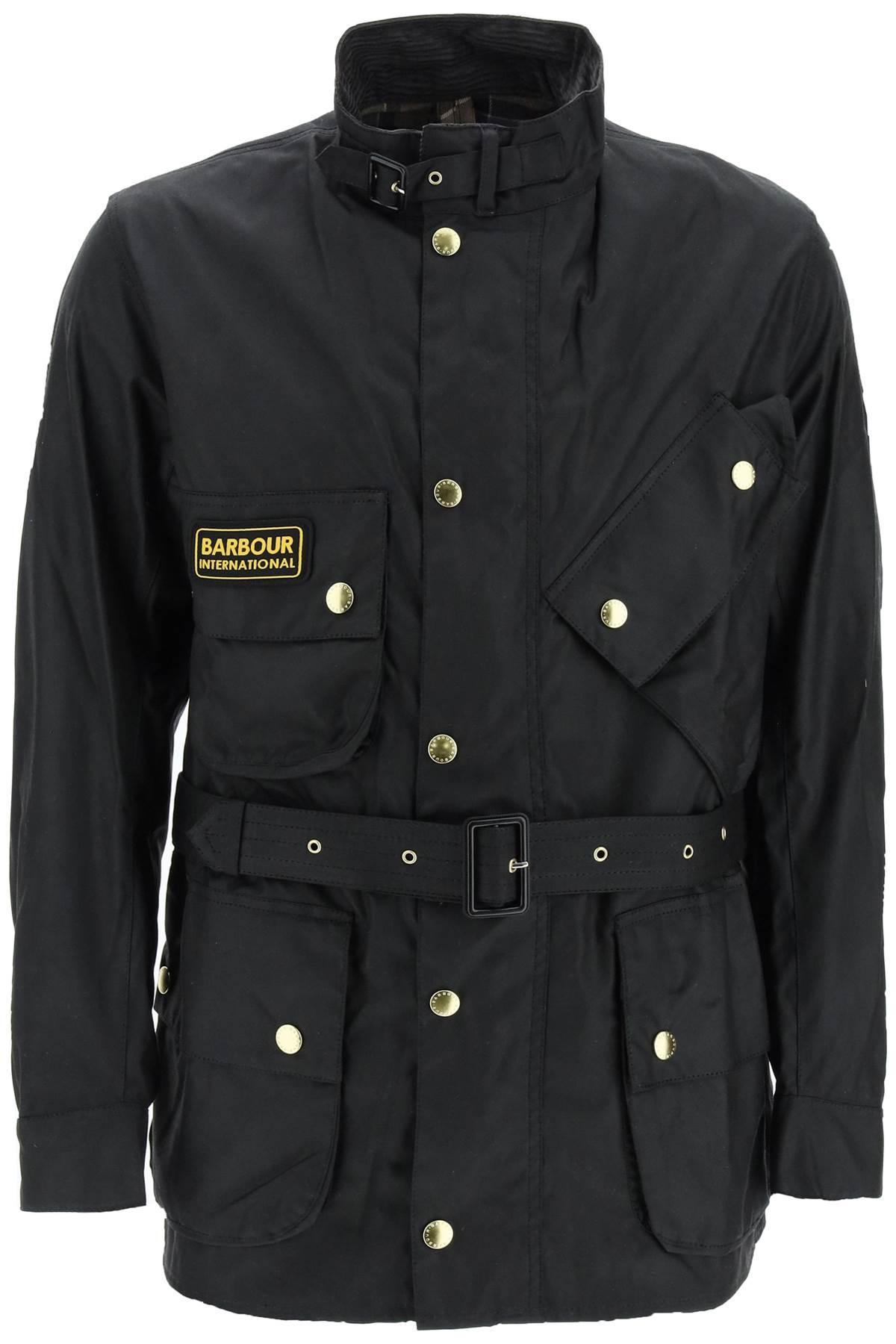 barbour international original waxed jacket