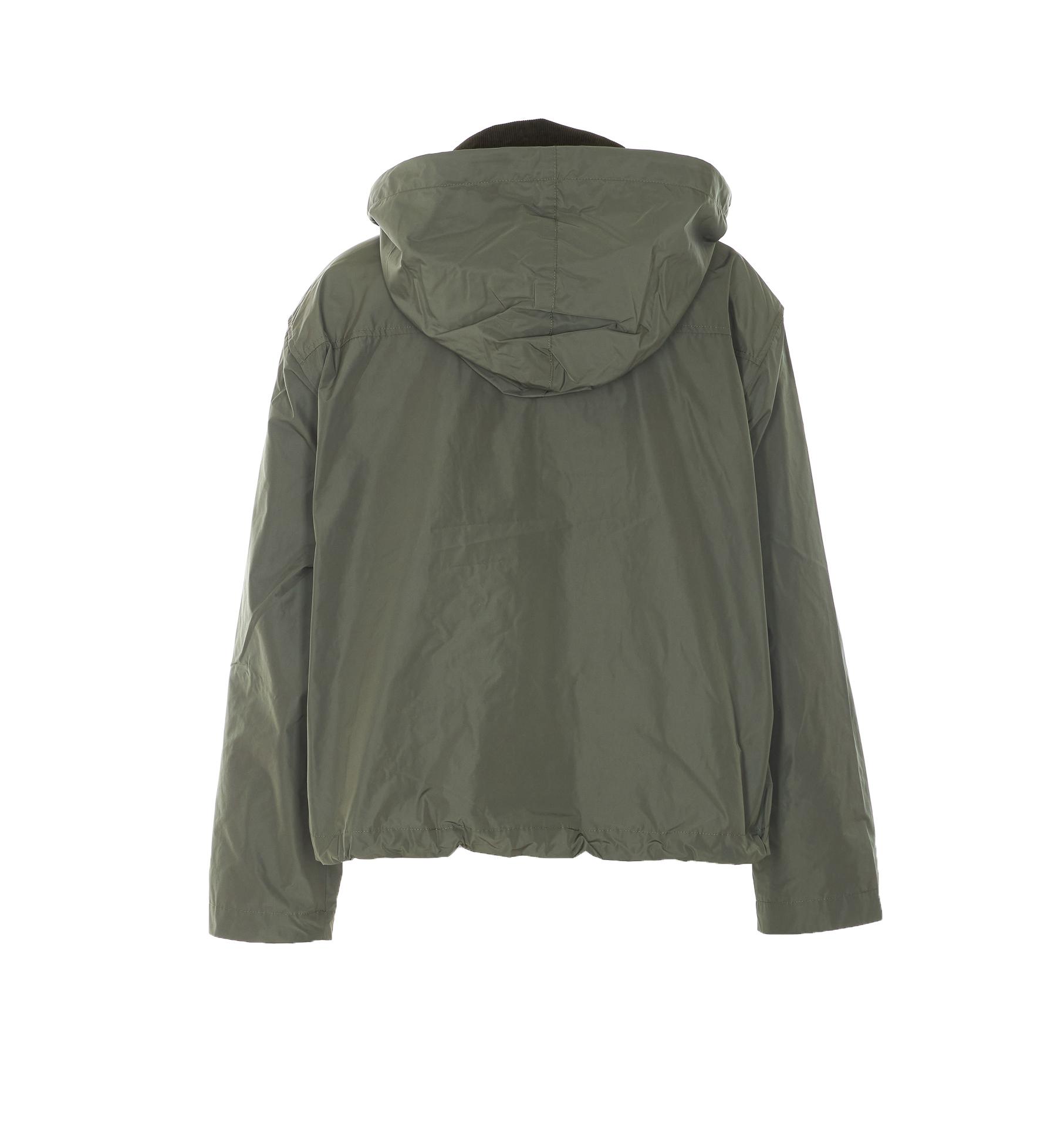 barbour jackets green polyester - women