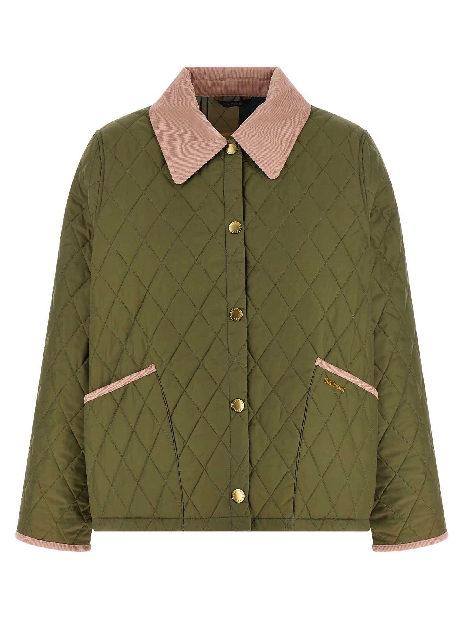 barbour liddesdale cropped icons jacket