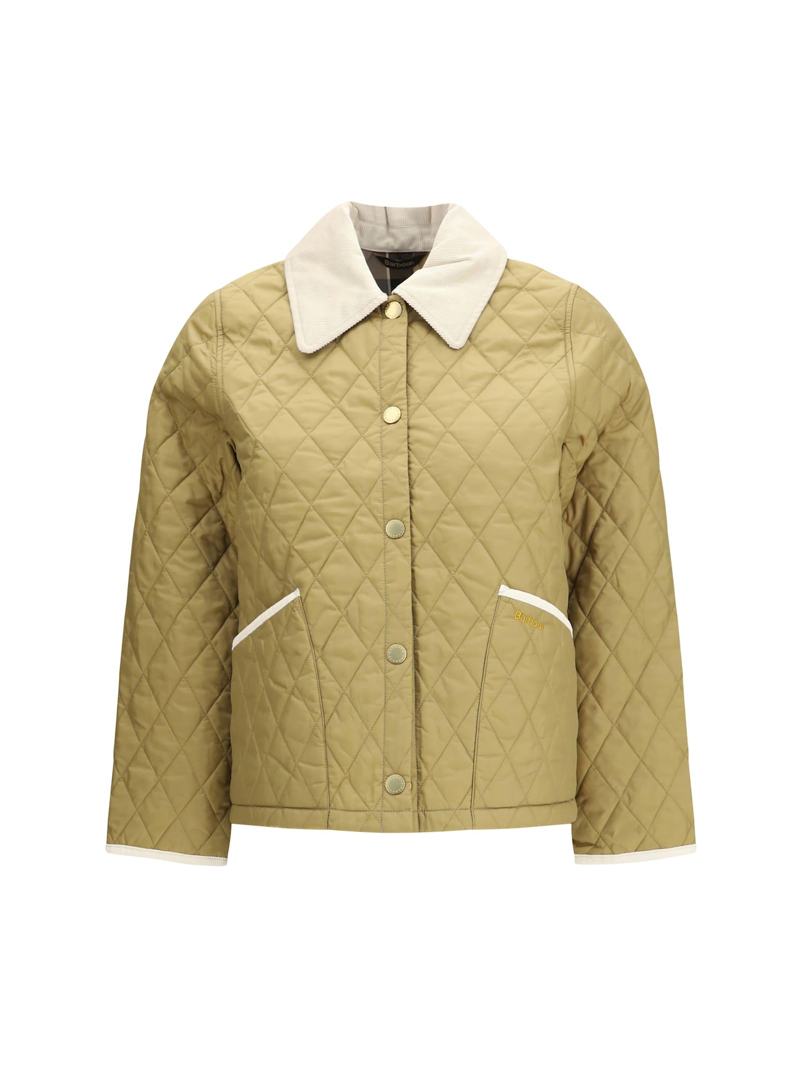 barbour liddesdale cropped icons quilted jacket