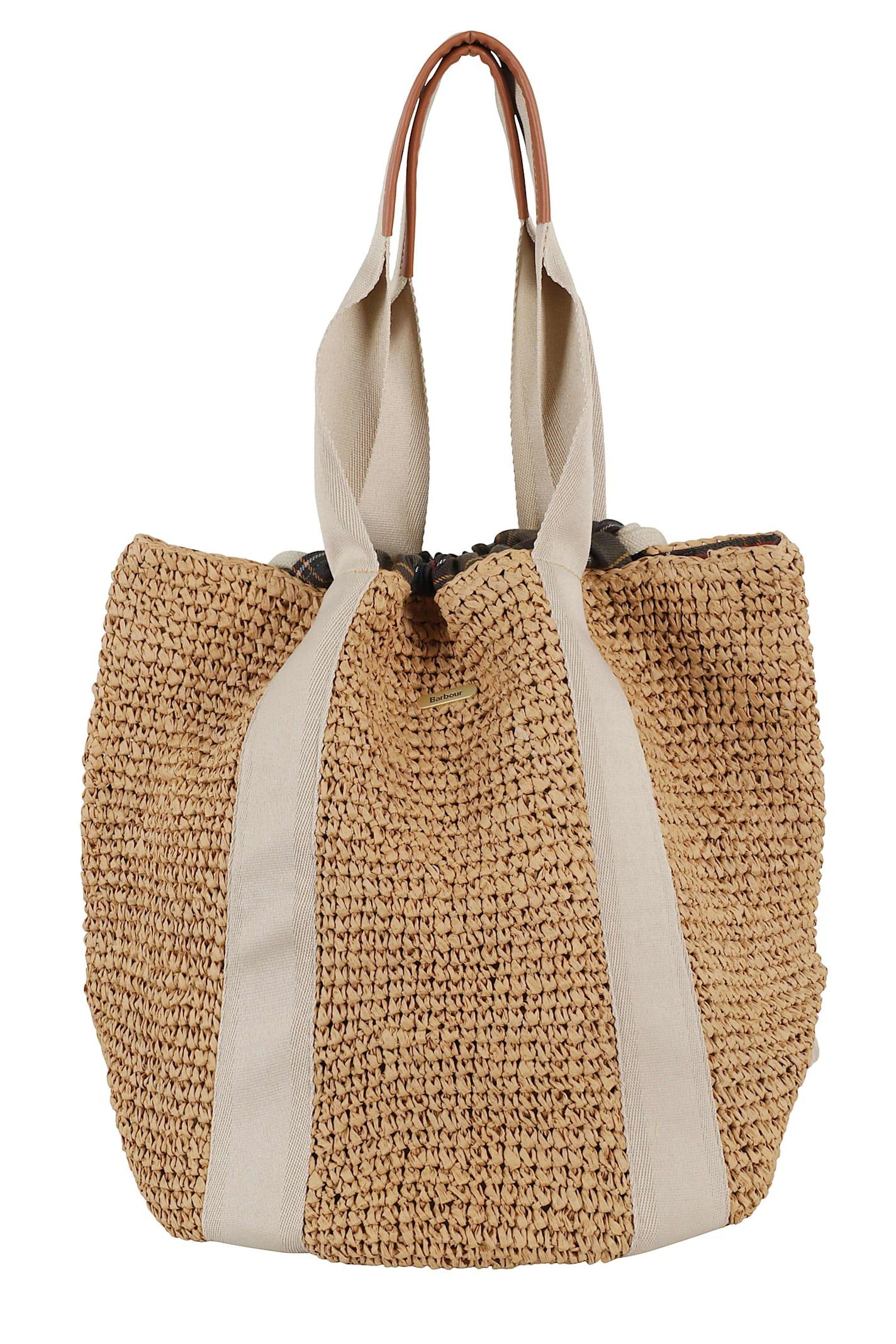 barbour lily beach tote bag