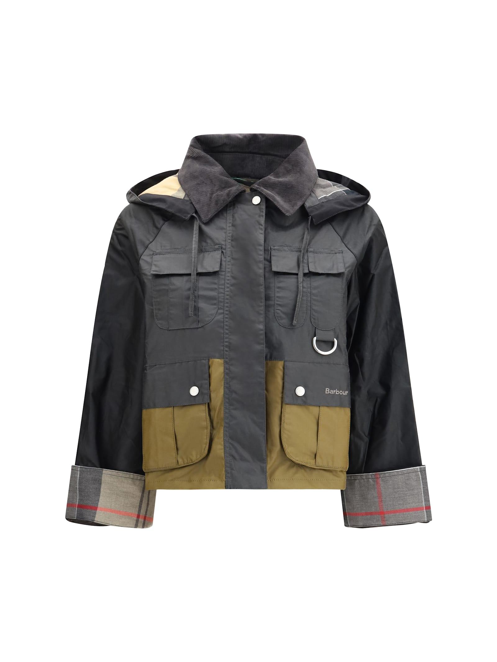 barbour liza wax jacket