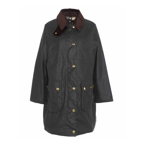 barbour long beadnell wax cot outwear