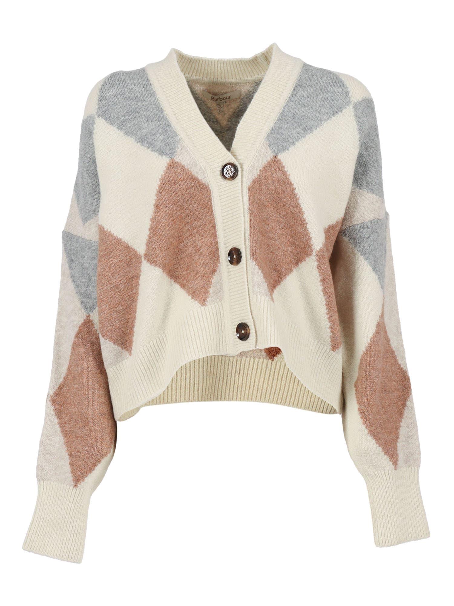 barbour silvia knit cardigan