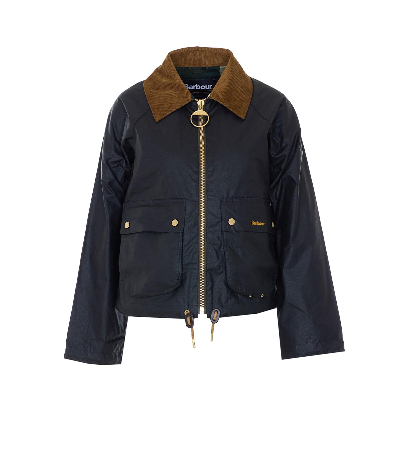 barbour wax marron jacket