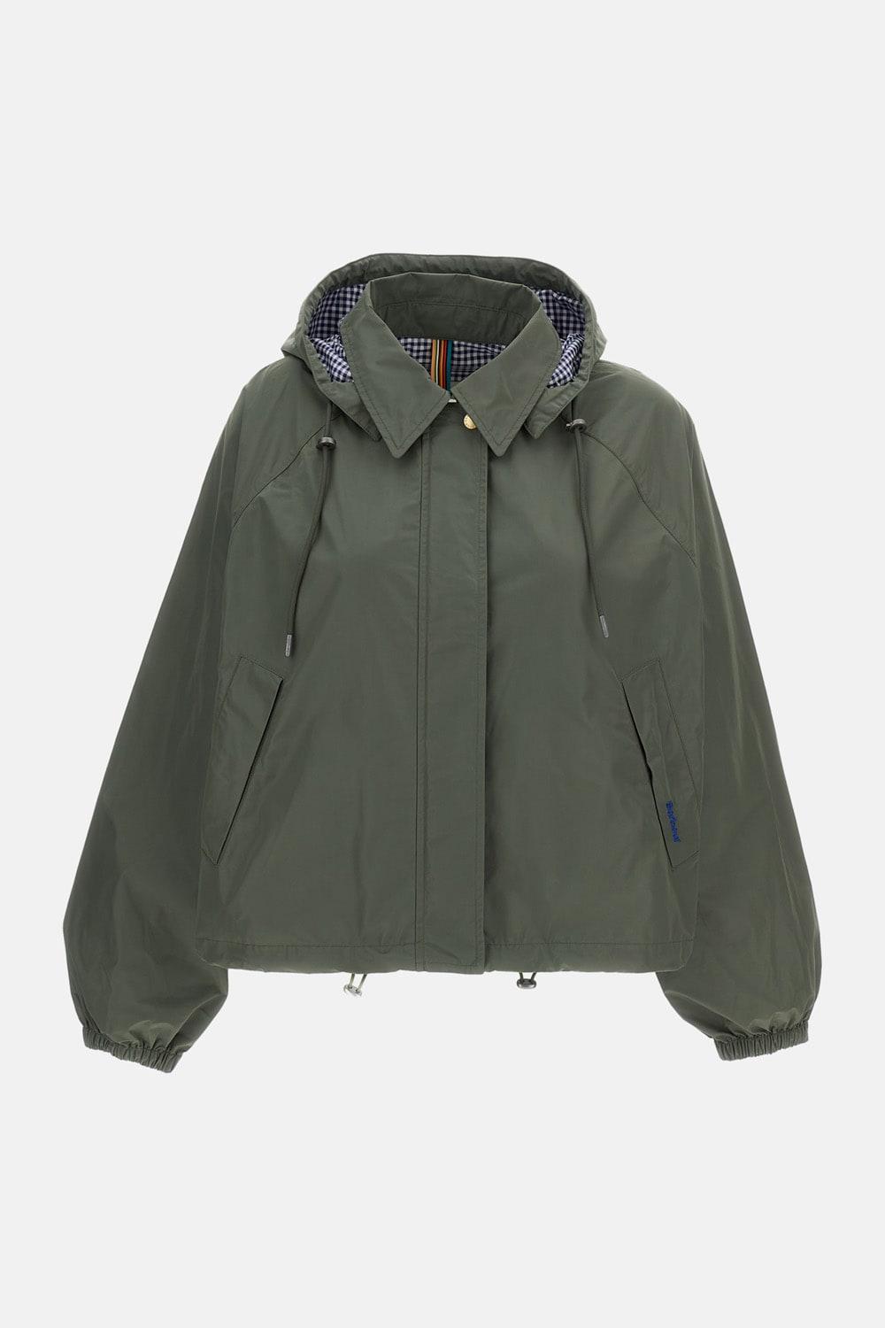 barbour x paul smith waterproof jacket