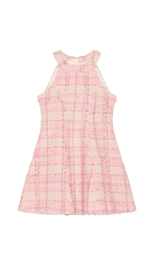 bardot junior ansley mini dress in pink.