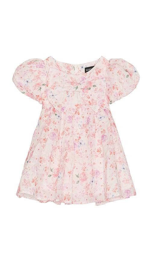 bardot junior mercer floral mini dress in pink.