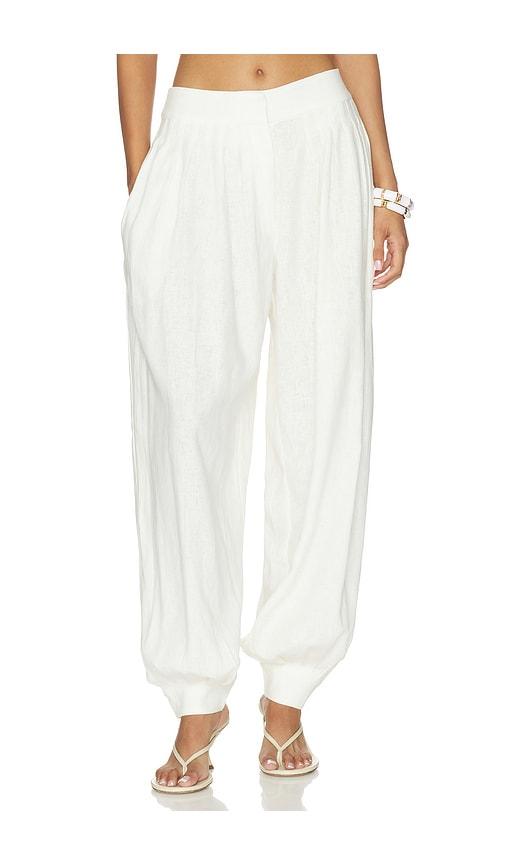 bardot renea balloon pant in cream.