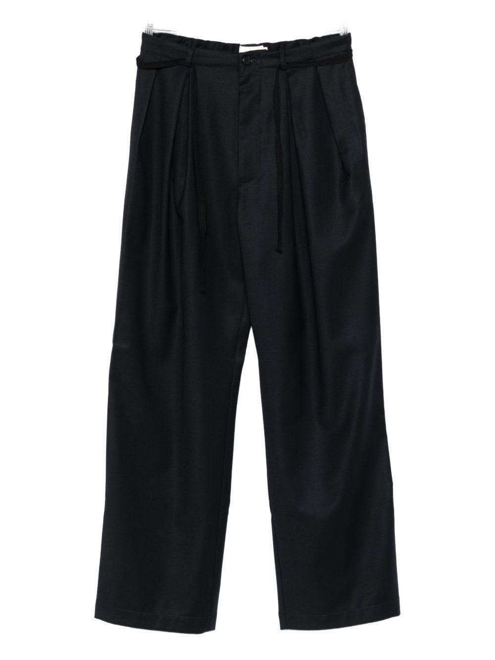 barena navy blue trousers