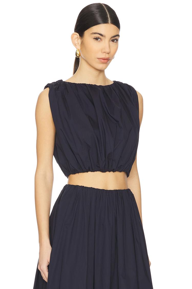 bari poplin top